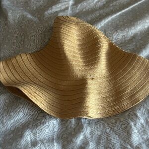 Daiso Brazil Tan Wide-Brimmed Sun Hat